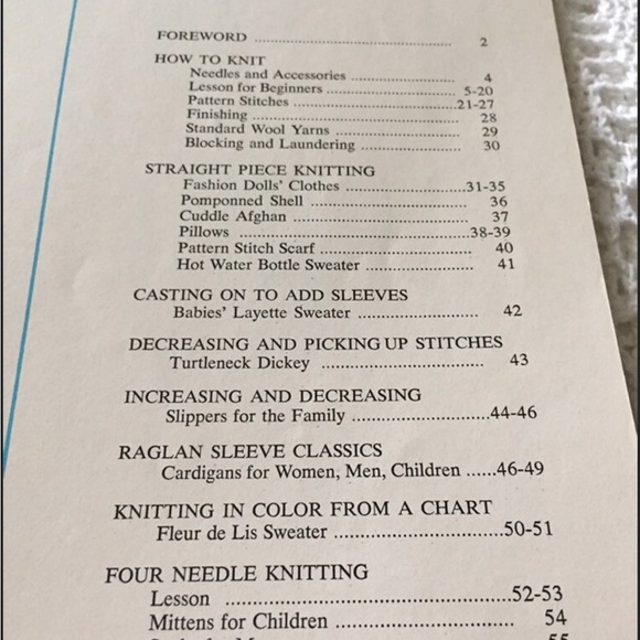 Vintage 1965 McCalls Step By Step Knitting For Beginners Paperback - Picture 2 of 6